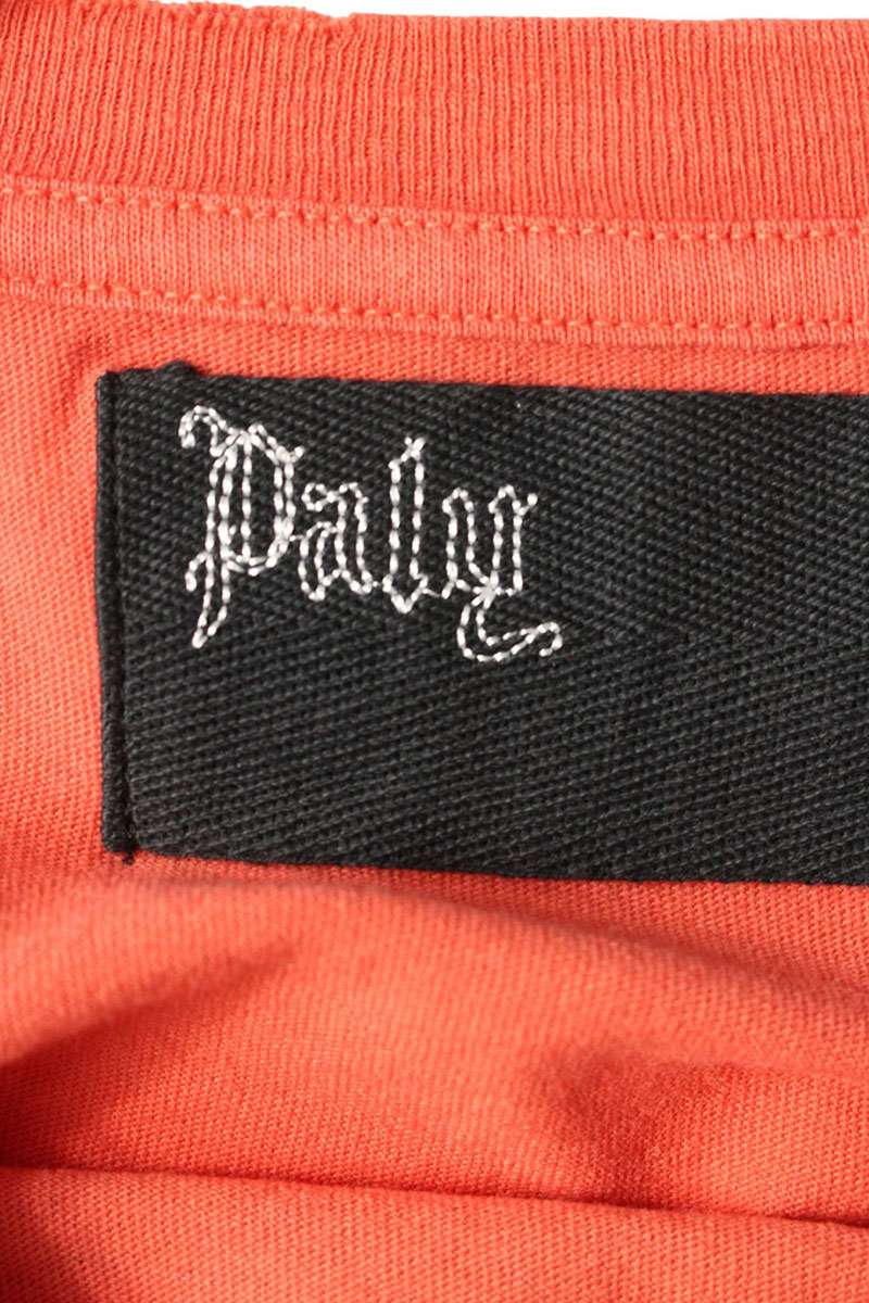 Paly Hollywood 26SS EAST of EDEN Print Long Sleeve T-Shirt Red Size M