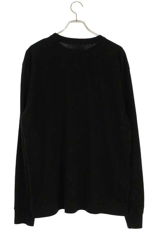Sacai S Logo Long Sleeve Cut and Sew Black Size L
