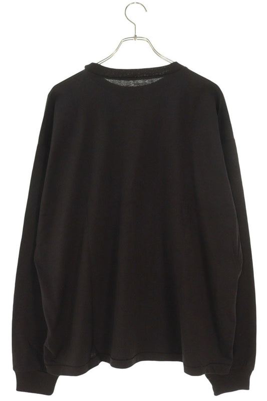 Yeezy Crewneck Long Sleeve T-Shirt Black Size 2