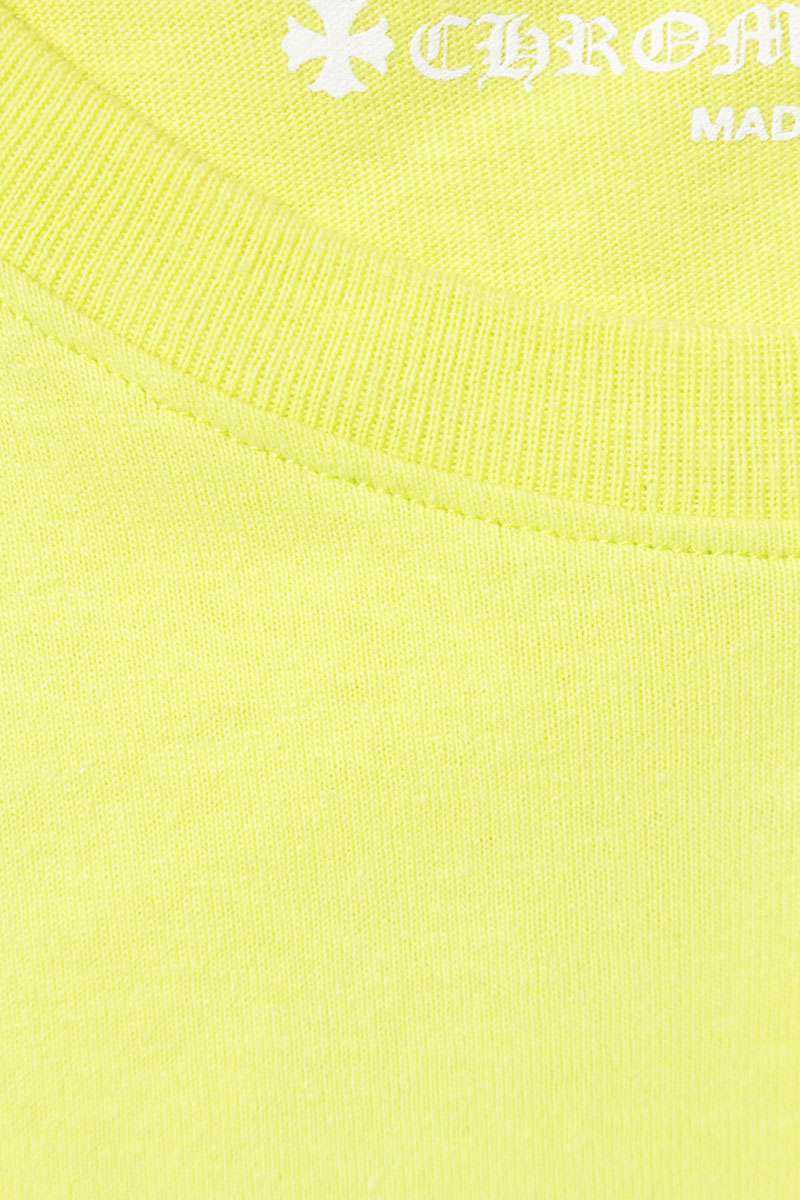 Chrome Hearts Matty Boy Hardware Green Long Sleeve Tee Yellow Size XL