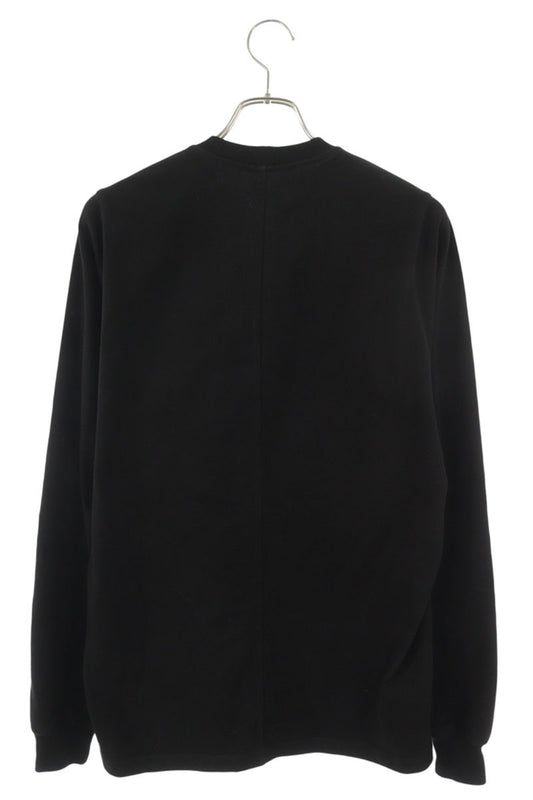 Rick Owens BA Crewneck Long Sleeve T-Shirt Black Size XS
