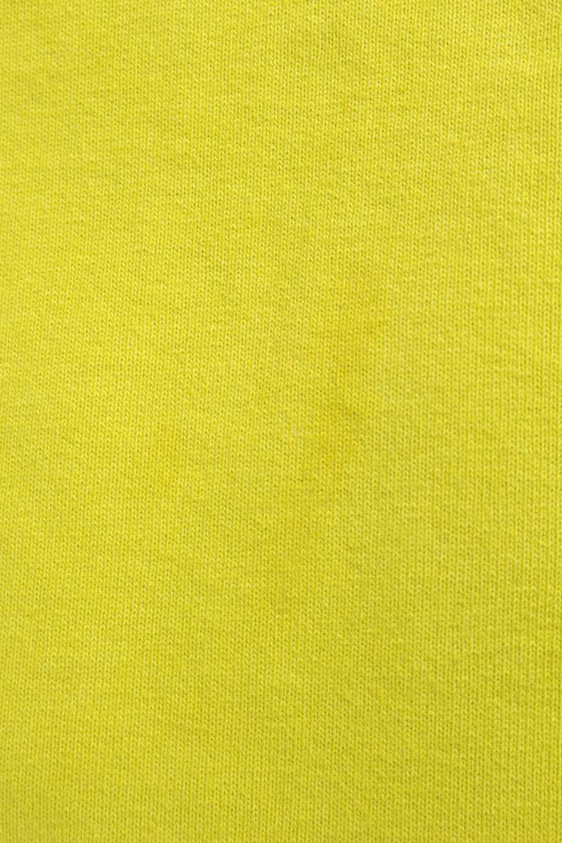 BOTTEGA VENETA Cotton Long Sleeve Top Yellow Size S