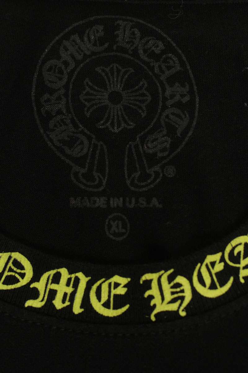 Chrome Hearts Neck Logo Print Longsleeve Multi Size XL