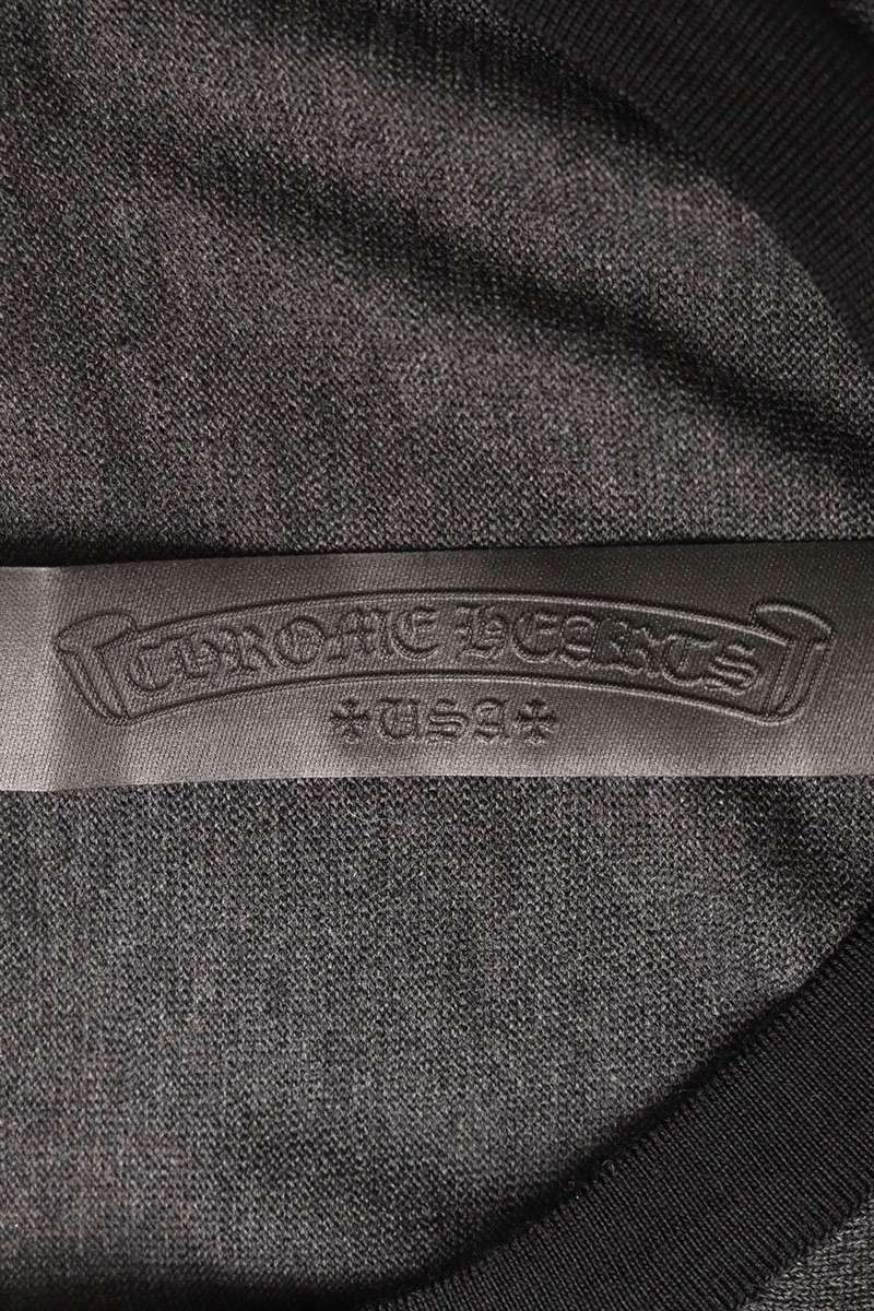 Chrome Hearts U MIXED EMOTIONS Triple Cross Patch Size L