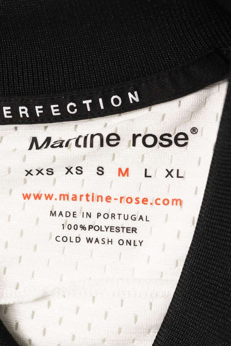 MARTIN ROSE 26SS Oversized Hockey Top White Size M