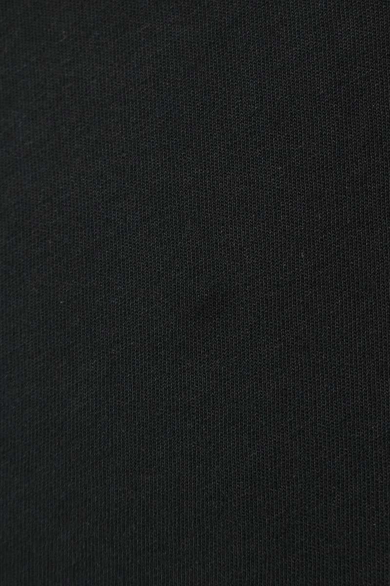 ALEXANDER WANG Logo Print Long Sleeve Black Cotton Size S