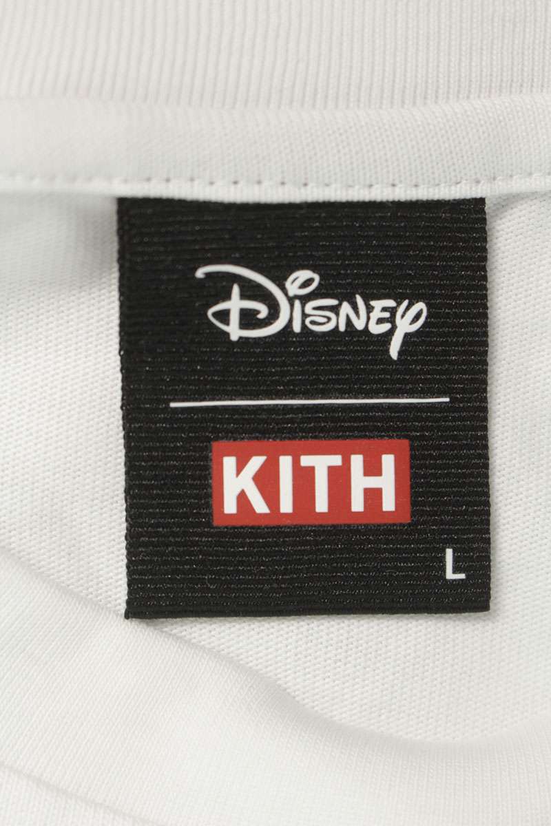 KITH Character Box Logo Print Long Sleeve Tee White Size L