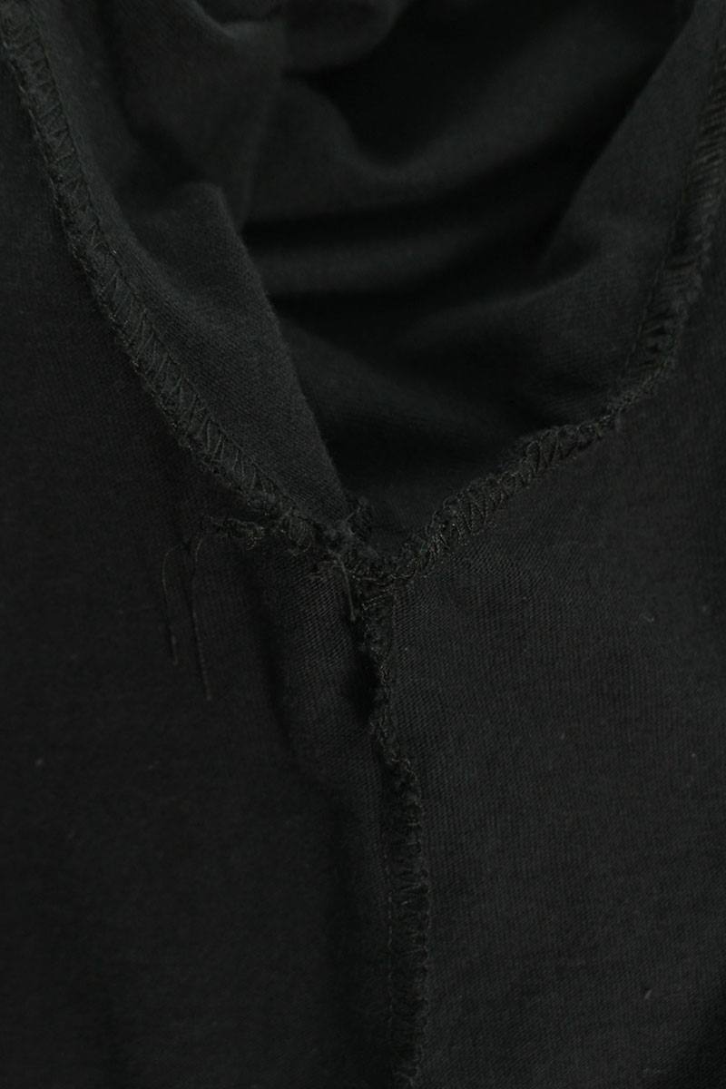 Chrome Hearts Neck Logo Print Long Sleeve Tee Black Size M