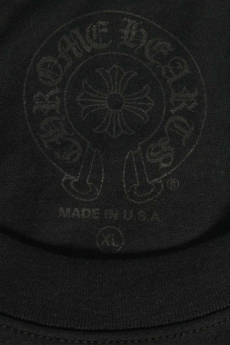 Chrome Hearts Floral Horseshoe Print Long Sleeve Tee Size XL