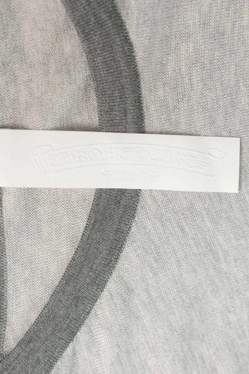 Chrome Hearts U MIXED EMOTIONS Triple Tee Gray Size XXL