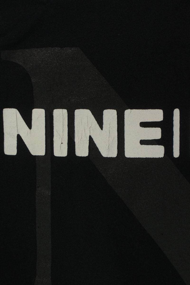 VINTAGE 90s NINE INCH NAILS Box Print Long Sleeve Size XL