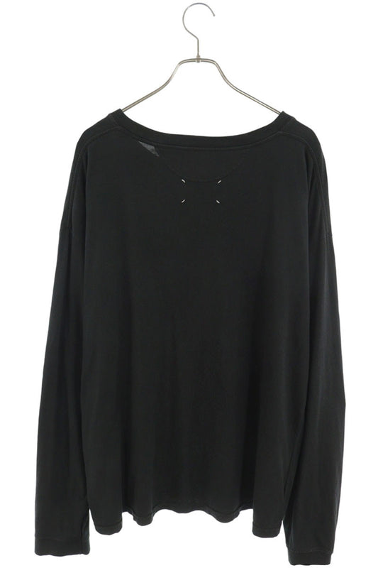 Maison Margiela 25AW BINGO Logo Print Long Sleeve Tee Black Size XL