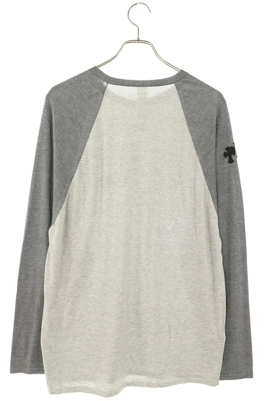 Chrome Hearts U MIXED EMOTIONS Triple T-Shirt Gray Size L