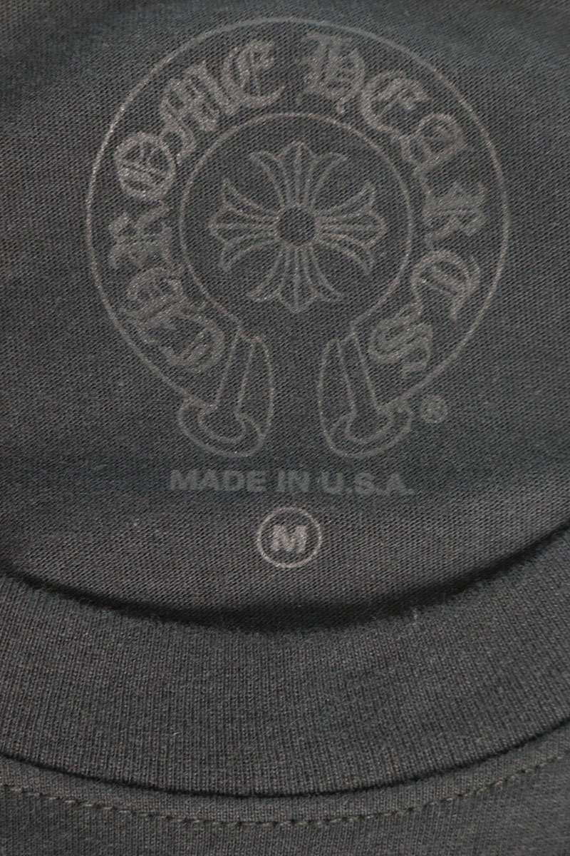 Chrome Hearts Back Horseshoe Print Long Sleeve T-Shirt Multi Size M