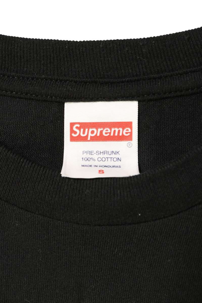 SUPREME 26SS Spitfire Long Sleeve Tee Black Size S