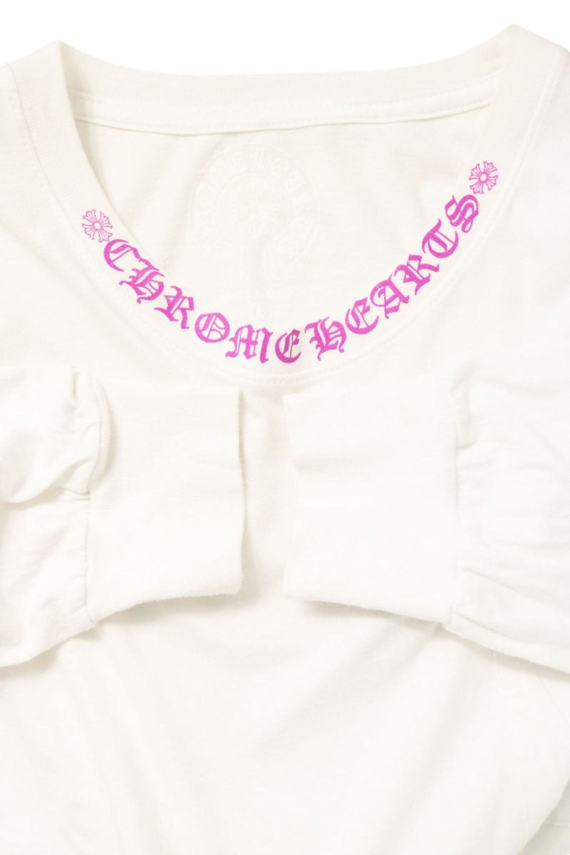 Chrome Hearts Neck Logo Print Longsleeve T-Shirt Size L