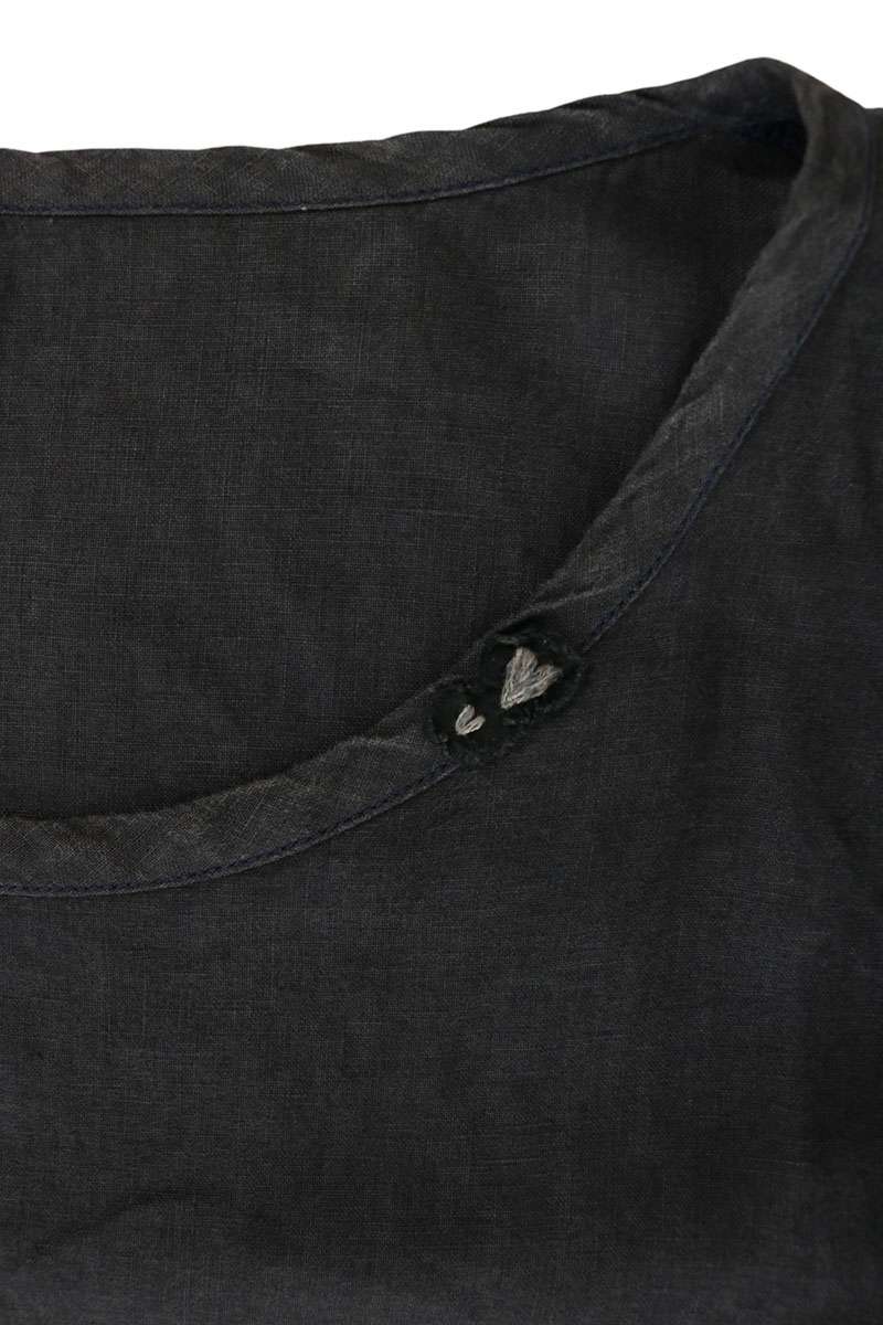 Porter Classic Black Linen Pullover Size 3