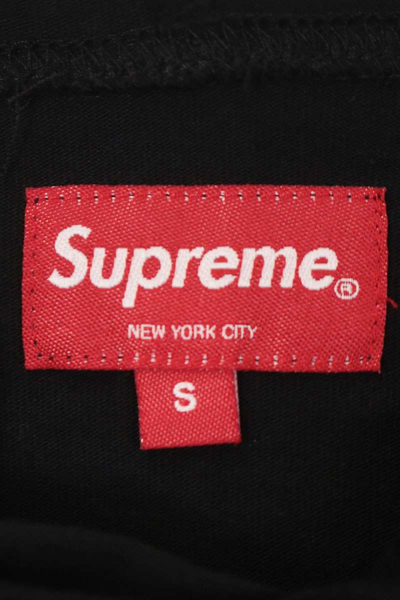 SUPREME 23SS Celebre Hooded Long Sleeve Top Black Size S