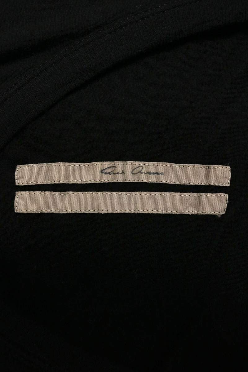 Rick Owens Jumbo Double Long Sleeve T-Shirt Black Size ONE