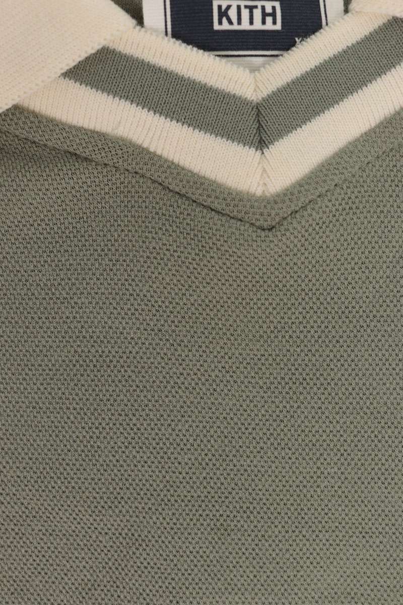 KITH 25AW Pique Long Sleeve Tap Polo Multi Size XXL