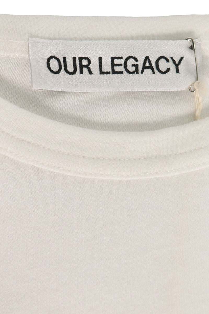 OUR LEGACY CRUISE LONGSLEEVE Skull Longsleeve White Size 48