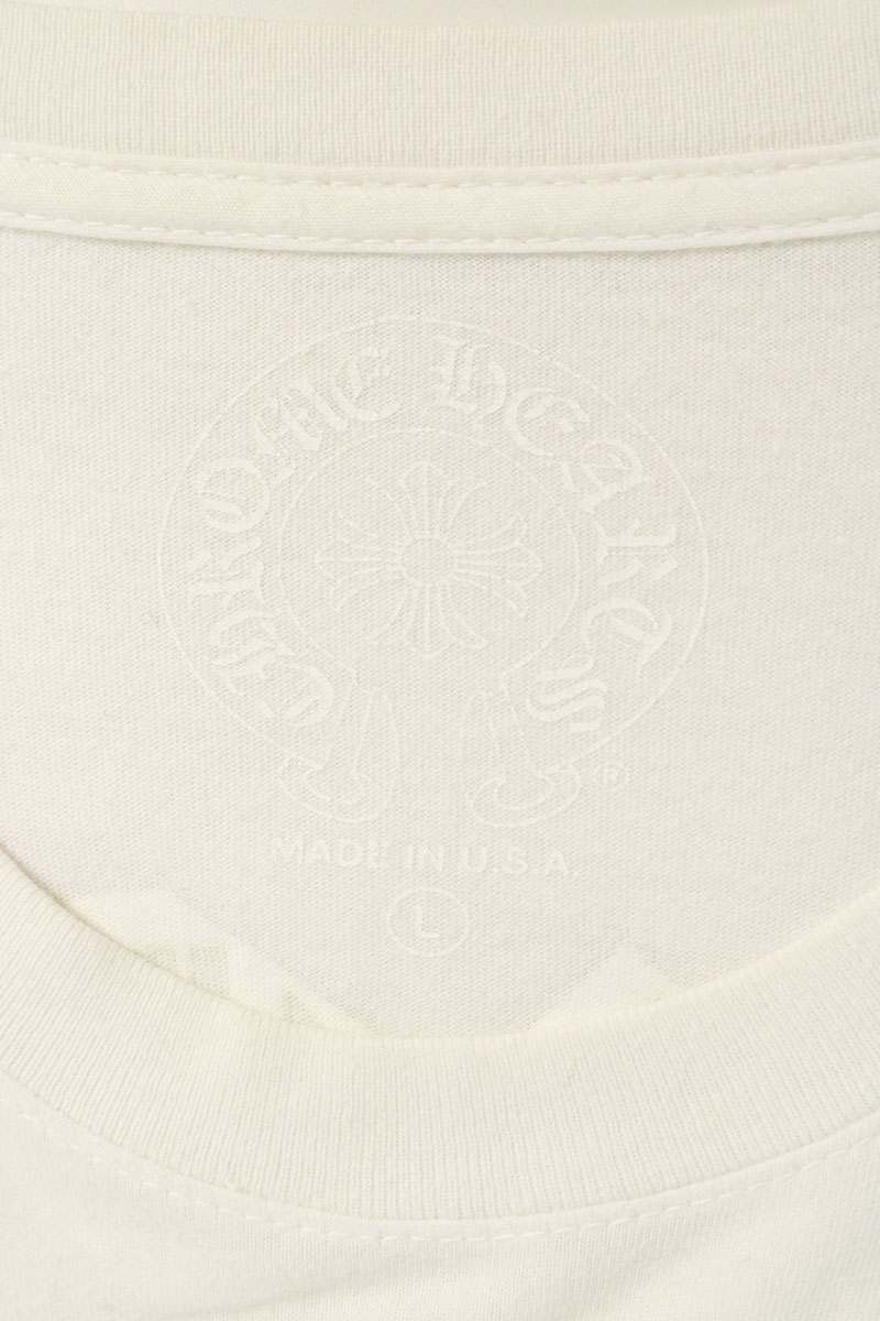Chrome Hearts Back Lettering Floral Cross Tee Multi Size L