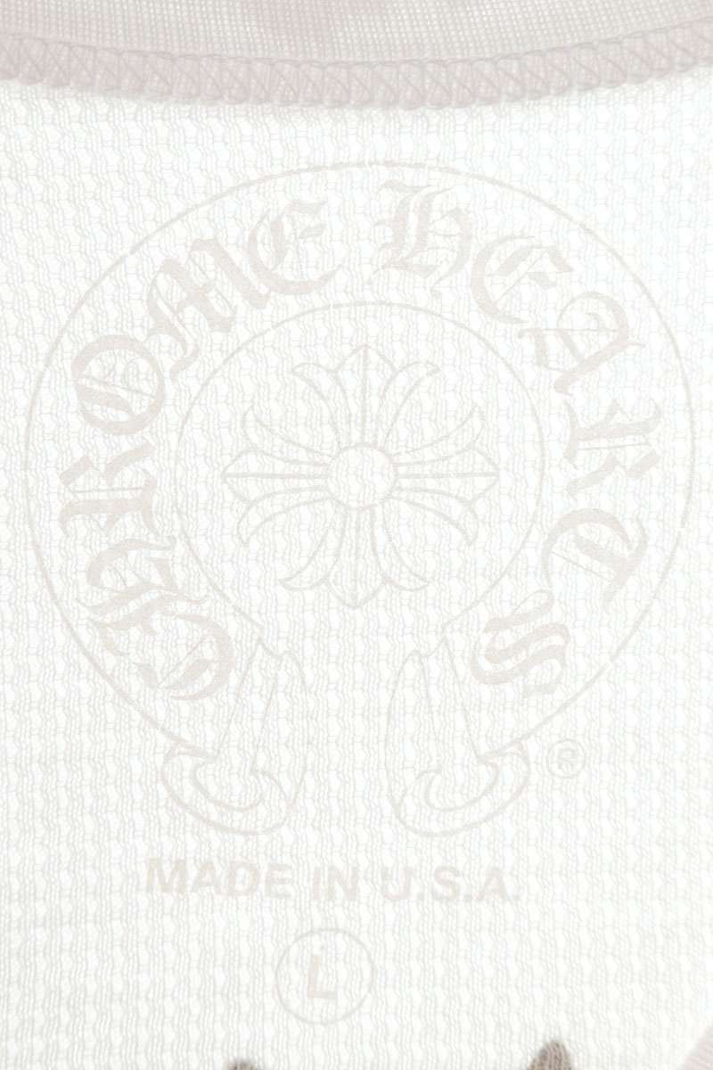 Chrome Hearts Vine Dagger Thermal Long T-Shirt White Size L