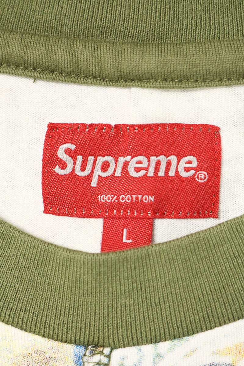 SUPREME 21SS Mosaic Patchwork Long Sleeve Top Multi Size L