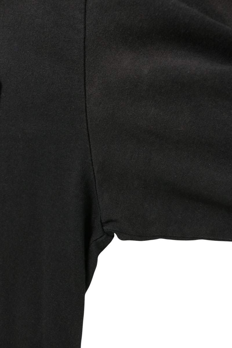 Chrome Hearts Back Cemetery Print Long Sleeve Tee Black Size L