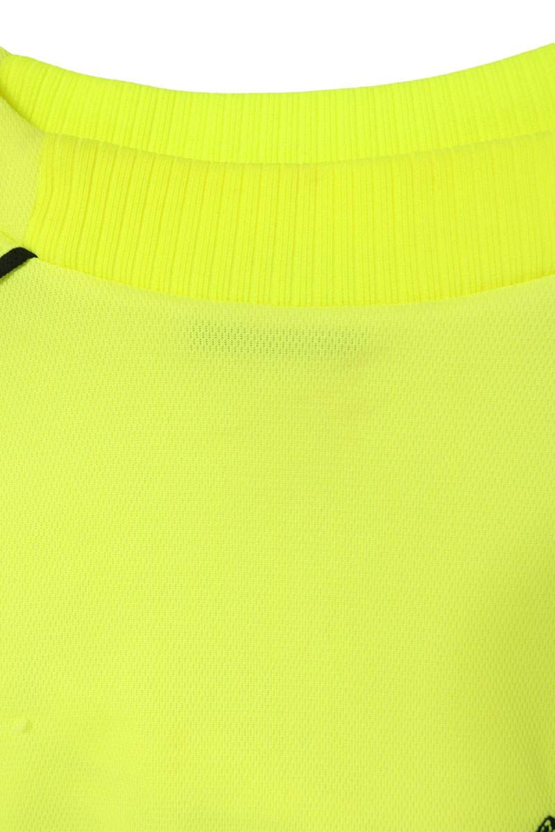 BALENCIAGA Yellow Soccer Jersey Long Sleeve Shirt Size 1