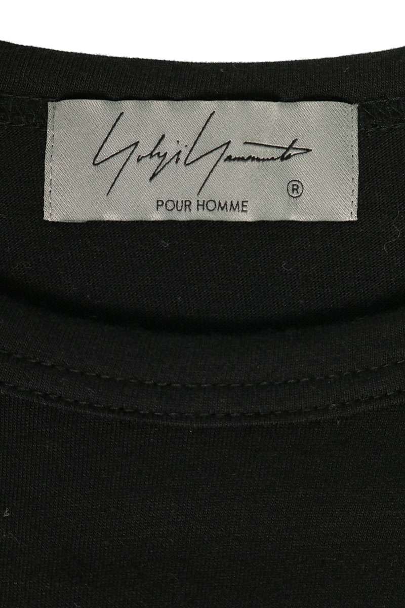 YOHJI YAMAMOTO POUR HOMME 25AW Graphic Long Sleeve T-Shirt Size 3