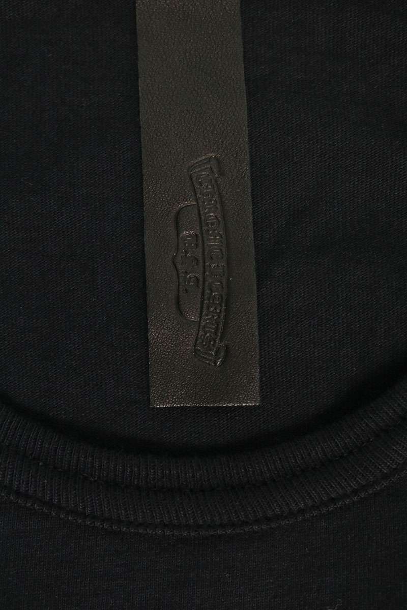 Chrome Hearts Y NOT Embroidered Pocket Sleeve Black Size L