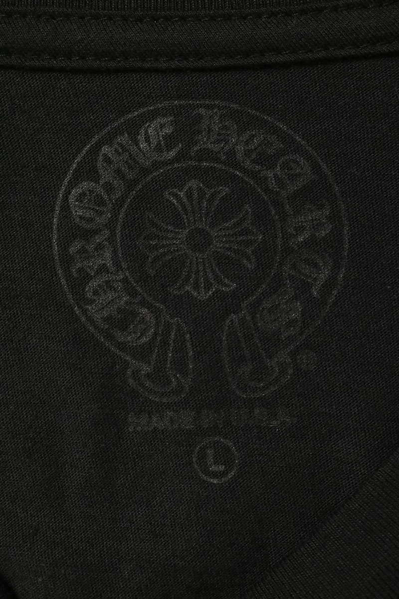 Chrome Hearts Floral Cross Back Horseshoe Long Sleeve Shirt Size L