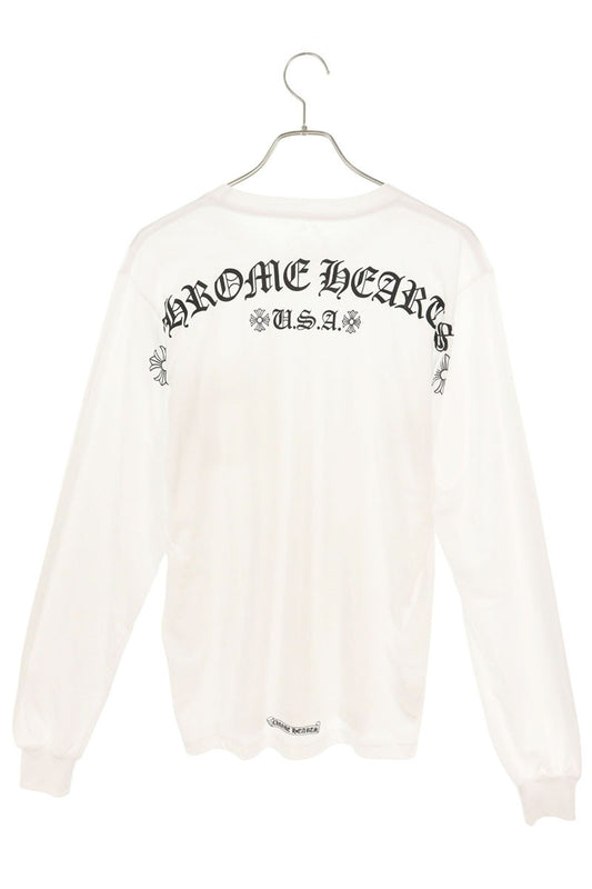 Chrome Hearts Back Logo Print Long Sleeve Shirt Multi Size M