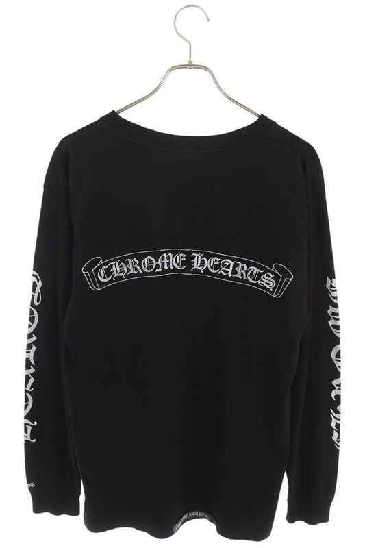 Chrome Hearts Horseshoe Back Print Sleeve T-Shirt Size M