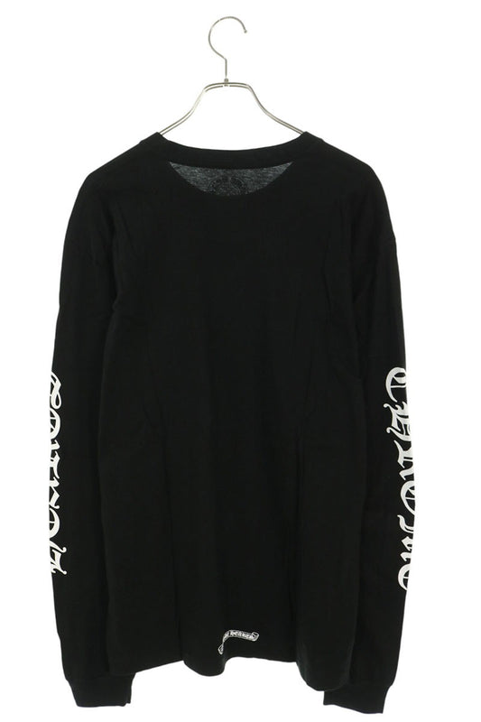 Chrome Hearts Neck Logo Print Long Sleeve T-Shirt Size XL