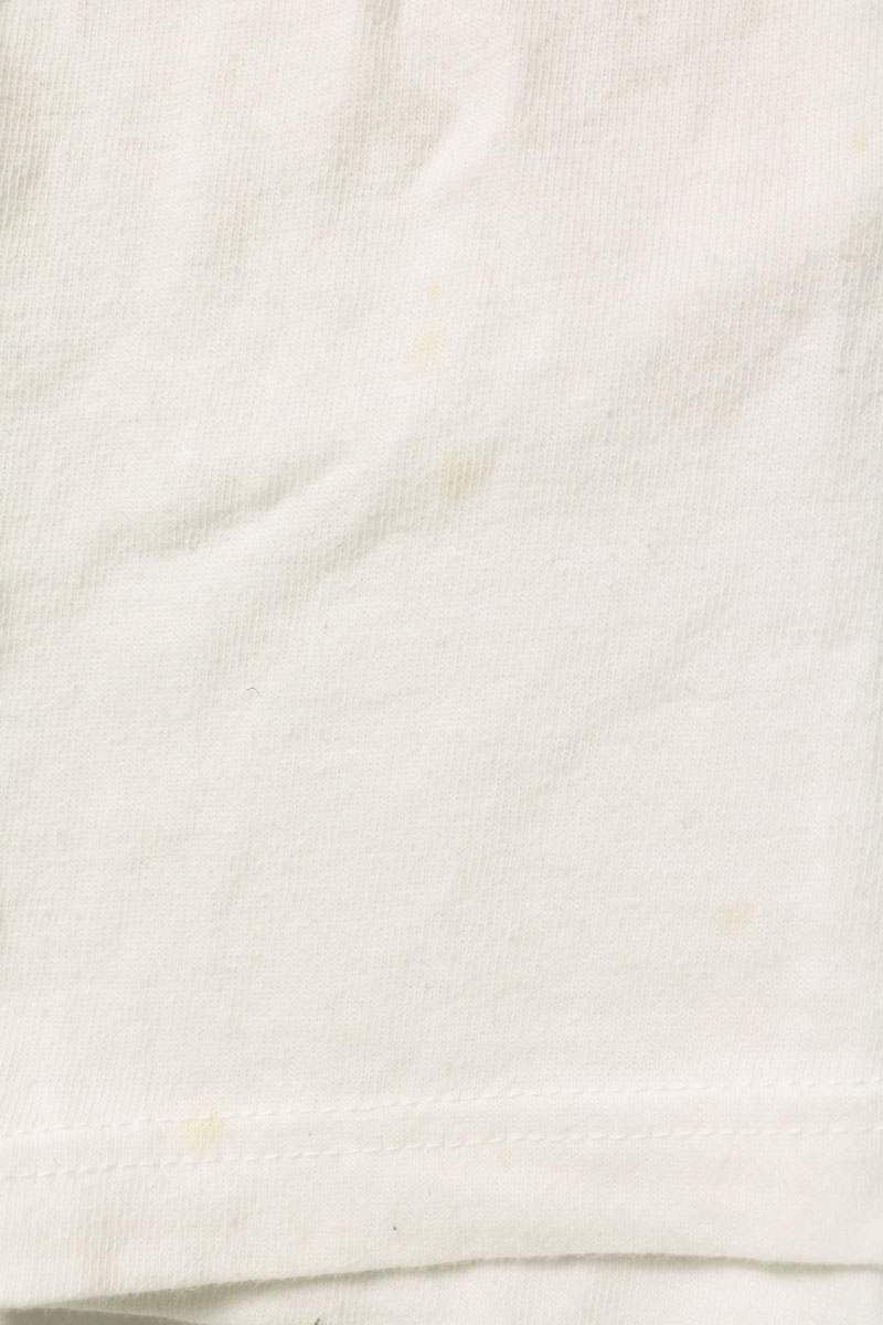 KAPITAL Graphic Print Long Sleeve T-Shirt White/Brown Size 1
