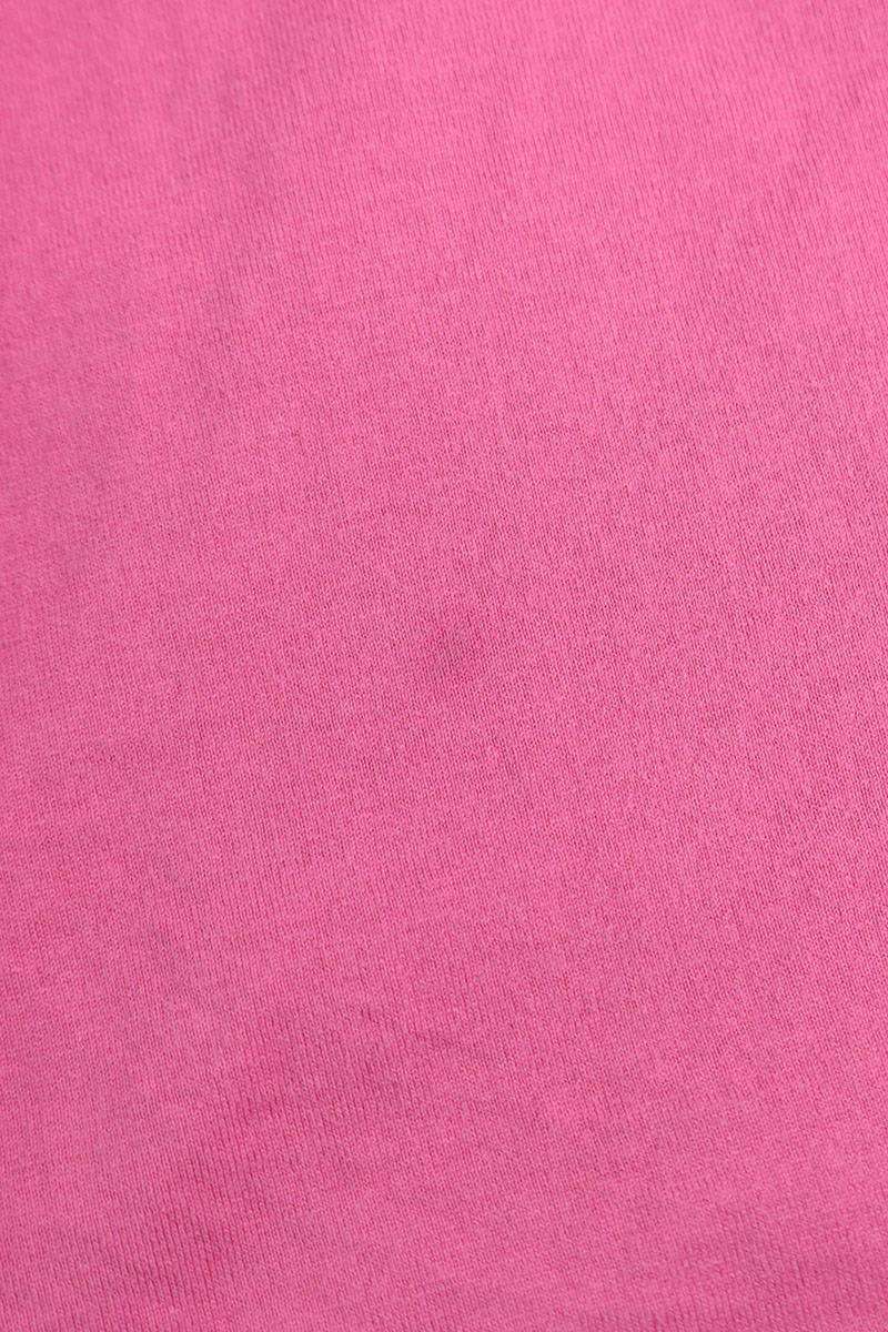 CELINE by Hedi Slimane Pink Logo Print Loose Fit Tee Size L