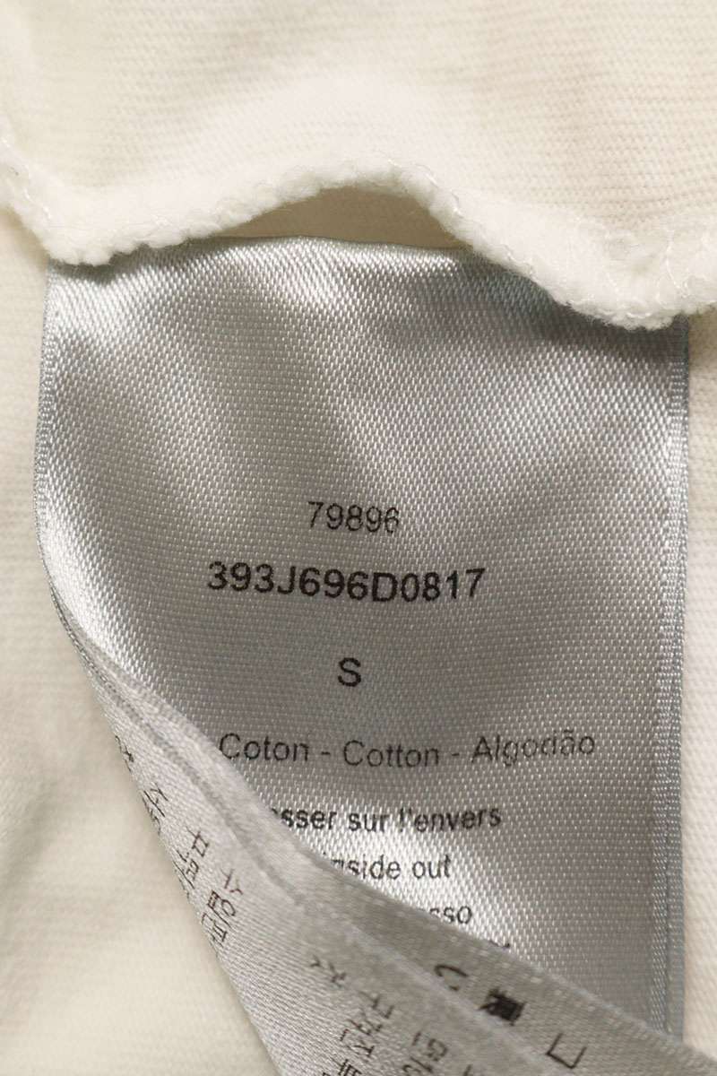 DIOR 23AW White Astero Dior Print Cotton Tee Size S