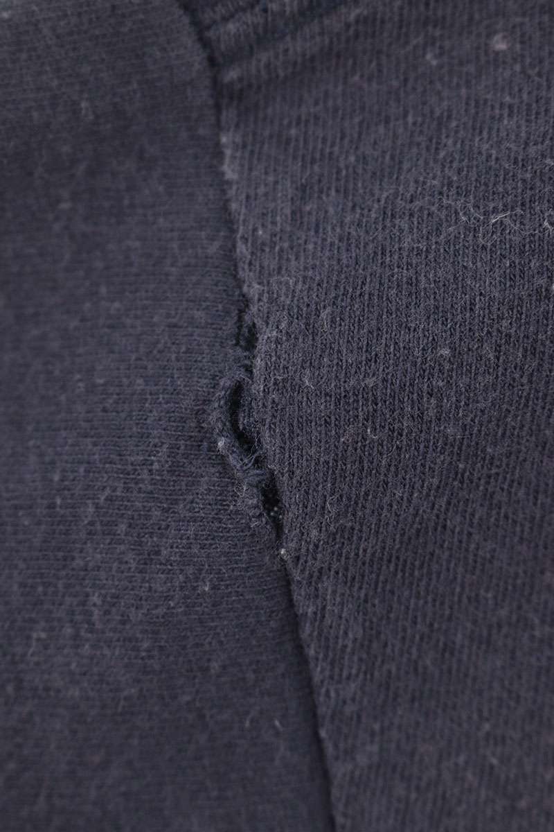 STUSSY Logo Print T-Shirt Dark Navy Size M