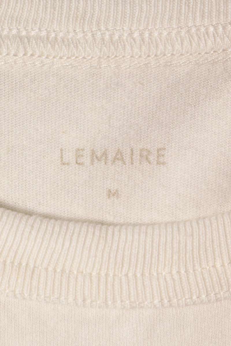 Lemaire 25SS Crewneck T-Shirt White Size M