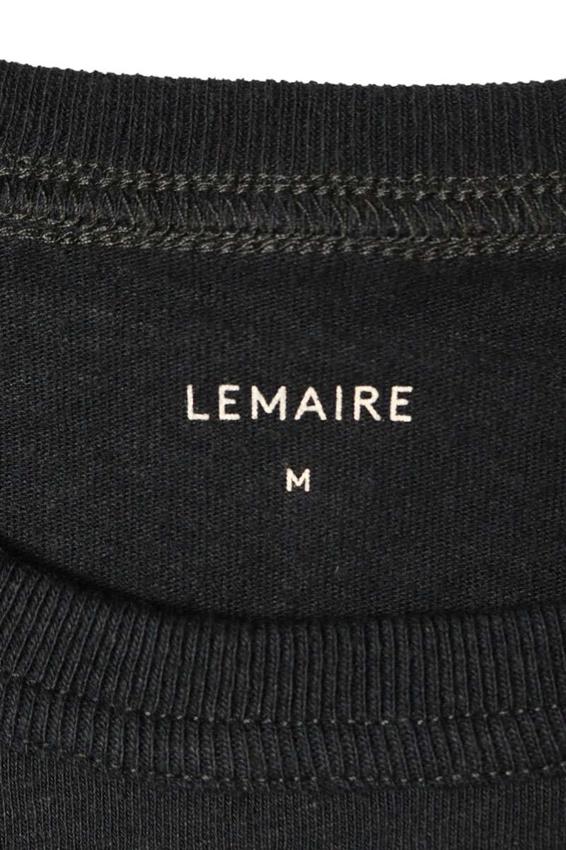 Lemaire 25SS Crewneck T-Shirt Black Size M