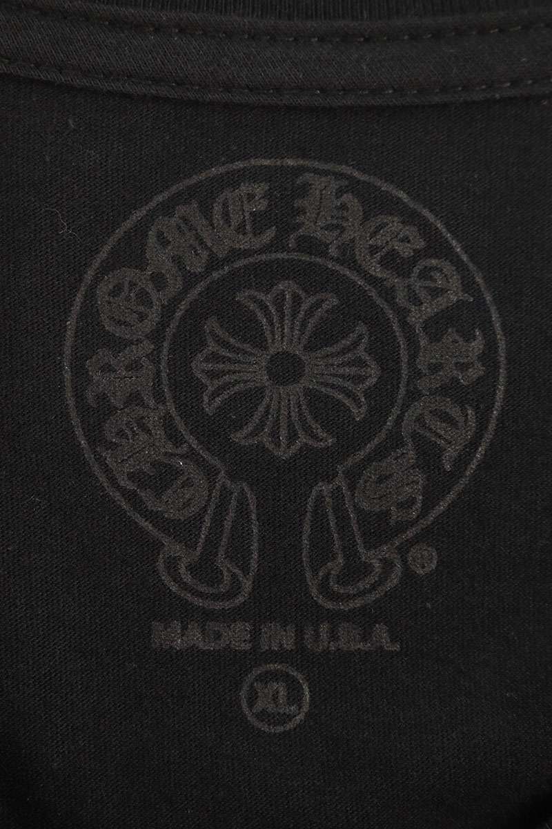 Chrome Hearts FOTI Print T-Shirt Black Size XL