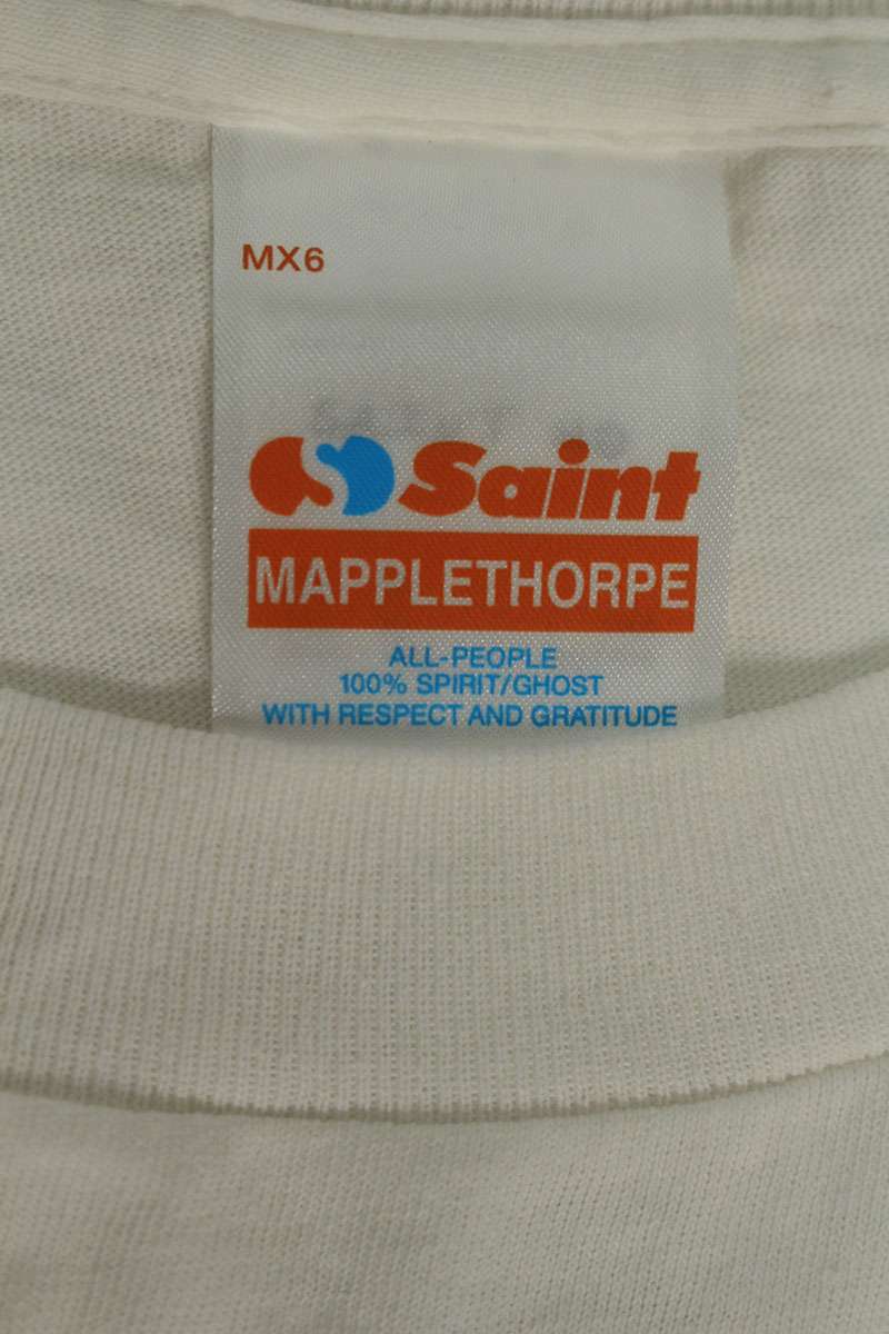 SAINT MICHAEL 25SS Mapplethorpe Tee White Size M
