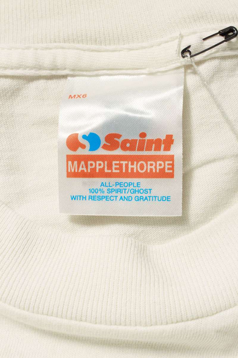SAINT MICHAEL 25SS Mapplethorpe Tee White Size XXL