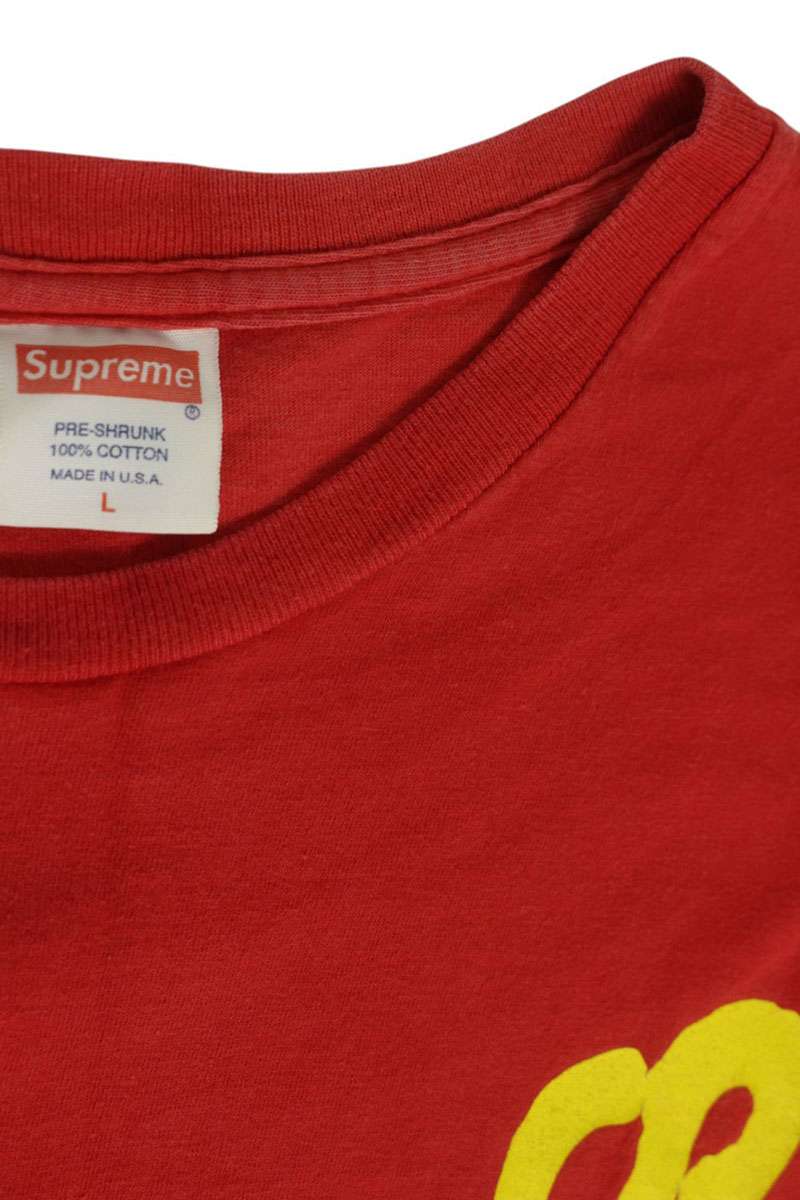 SUPREME 11SS Lance Mountain Logo Tee red Size L
