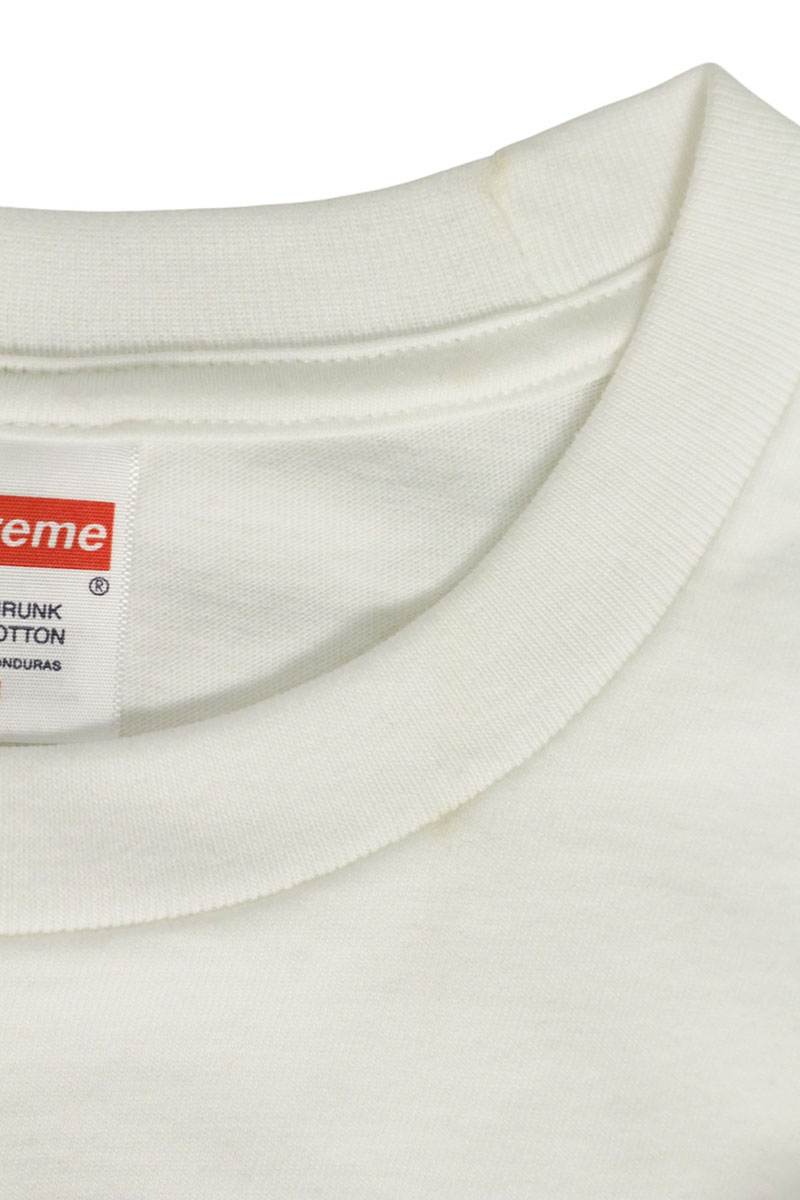 SUPREME 25AW Stick Tee White Cotton Size M