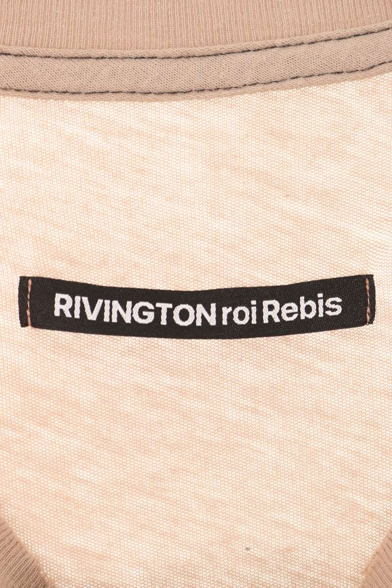 RRR-123 FOUNDING NARRATIVE TEE Distressed Brown 25SS Size L