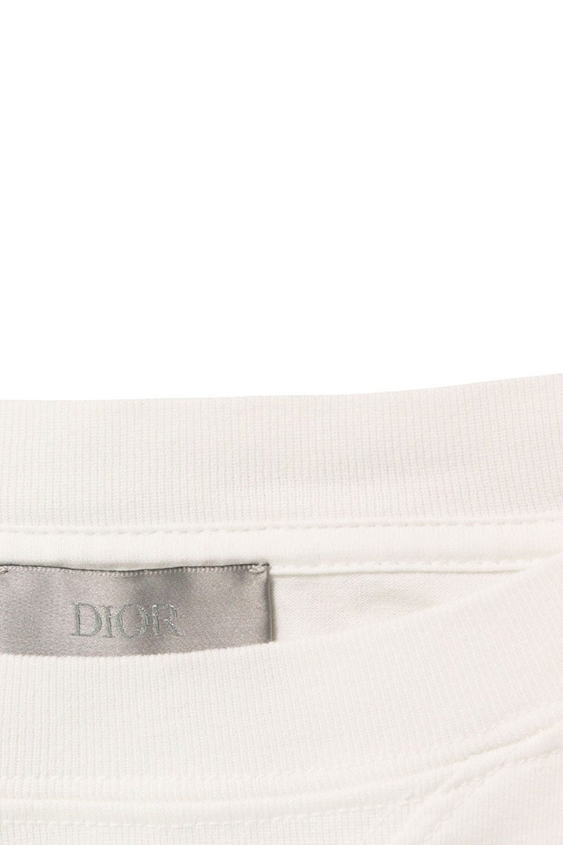 DIOR Oblique Layered T-Shirt White Size M