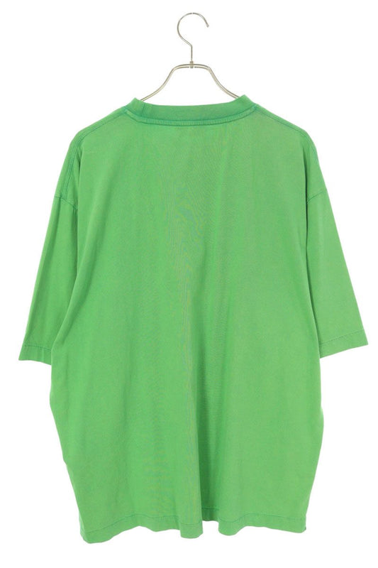 OFF-WHITE Front Logo Print T-Shirt Green Size XXL